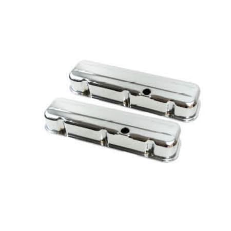 Absurdo Steel Baffled Tall Valve Cover for 1965-1995 BBC 396-502, Black AB2205873